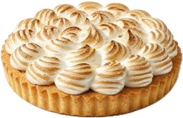 a pie with a white frosting on top.jpg
